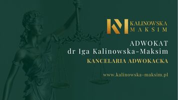 Logo Kancelaria Adwokacka Adwokat dr Iga Kalinowska-Maksim