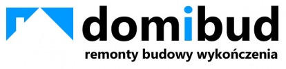 Logo DOMIBUD domy jednorodzinne, remonty, wykończenia, tarasy - Robert Brzykcy