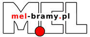 Logo Mel-bramy.pl - Automatyka bram | Bramy garażowe