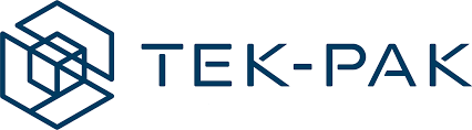 Logo Tek-Pak. Producent opakowań tekturowych